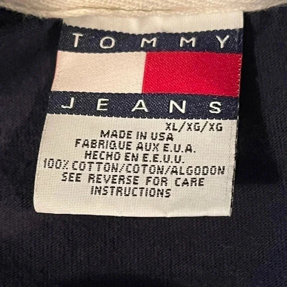 VINTAGE Y2K Tommy Jeans Long Sleeve shirt 
Size: XL - Picture 7 of 8